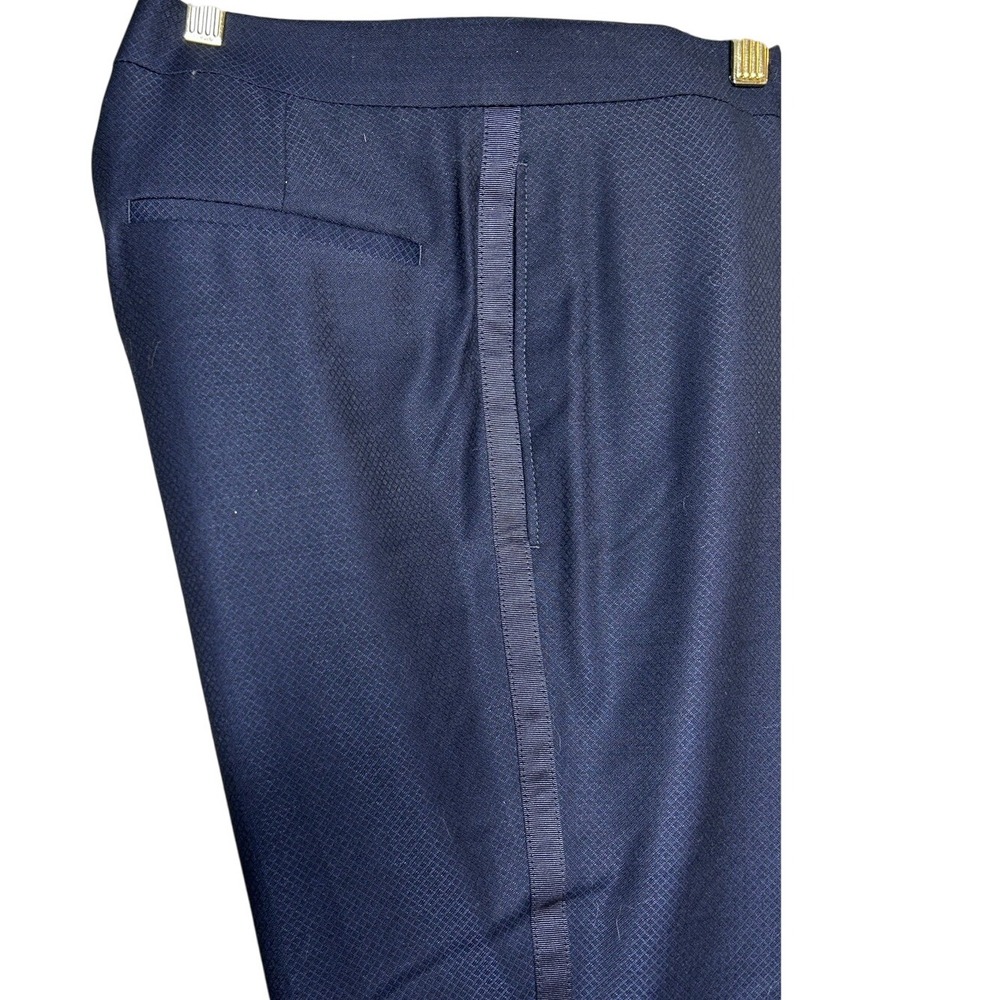 Alfani-NEW-Men's Diamond Pattern Slim Fit Dress Pant in Navy-‎ Size 34Wx30L